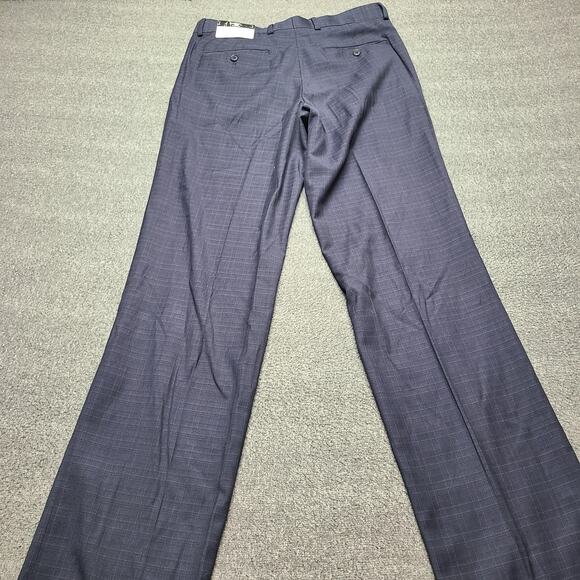 Beverly Hills Polo Club Dress Pants Mens 31x38 Regular Formal Polyester Trousers - Picture 7 of 10